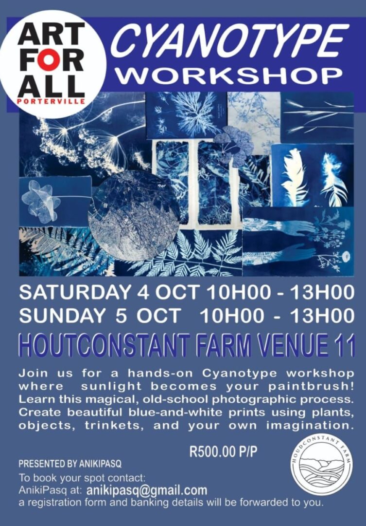 Cyanotype Workshop AnikiPasq - Houdconstant